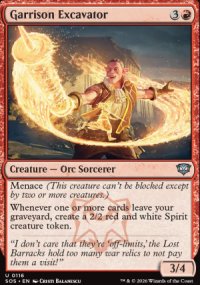 Garrison Excavator - Secrets of Strixhaven