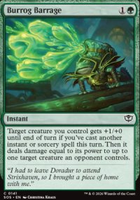 Burrog Barrage - Secrets of Strixhaven