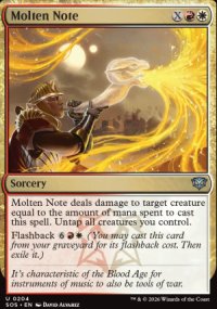 Molten Note - Secrets of Strixhaven