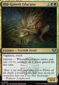 Old-Growth Educator - Secrets of Strixhaven
