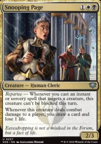 Snooping Page - Secrets of Strixhaven