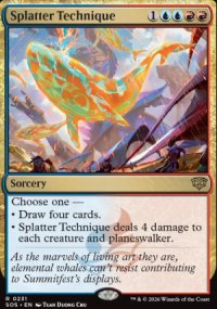 Splatter Technique - Secrets of Strixhaven