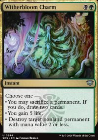 Witherbloom Charm - Secrets of Strixhaven