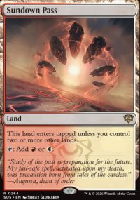 Sundown Pass - Secrets of Strixhaven