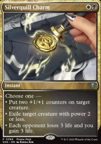 Silverquill Charm - Secrets of Strixhaven