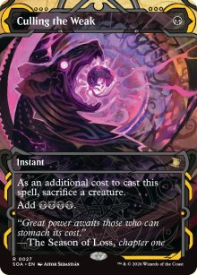 Culling the Weak - Secrets of Strixhaven Mystical Archive