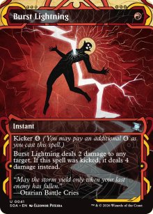 Burst Lightning - Secrets of Strixhaven Mystical Archive