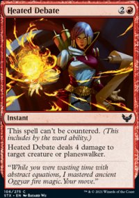 Heated Debate - Strixhaven School of Mages