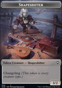 Shapeshifter Token - Commander Legends: Battle for Baldur's Gate