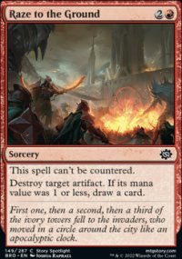Raze to the Ground - The Brothers War
