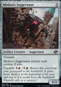 Mishra's Juggernaut - The Brothers War