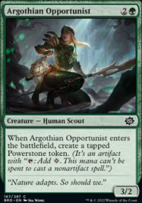 Argothian Opportunist - The Brothers War