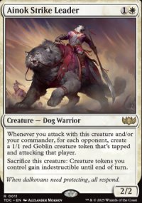 Ainok Strike Leader 1 - Tarkir: Dragonstorm Commander Decks