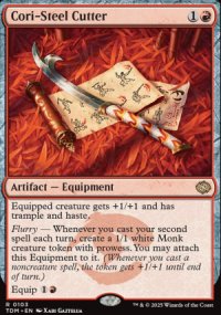 Cori-Steel Cutter 1 - Tarkir: Dragonstorm