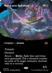 Rot-Curse Rakshasa 2 - Tarkir: Dragonstorm