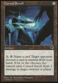 Cursed Scroll - Tempest