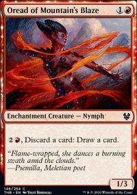 Oread of Mountain's Blaze - Theros Beyond Death