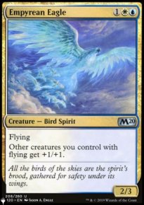 Empyrean Eagle - The List