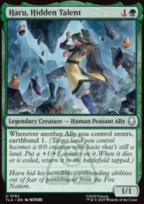 Haru, Hidden Talent - Avatar: The Last Airbender