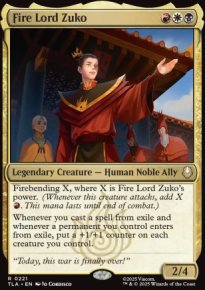 Fire Lord Zuko 1 - Avatar: The Last Airbender