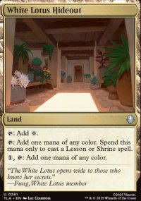 White Lotus Hideout - Avatar: The Last Airbender