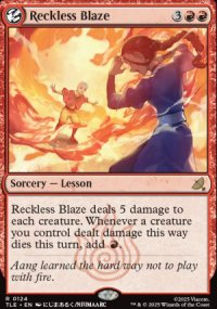Reckless Blaze 1 - Avatar: The Last Airbender Eternal-Legal