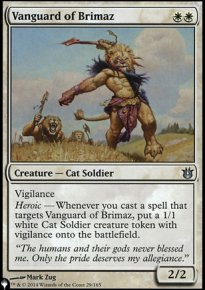 Vanguard of Brimaz - The List