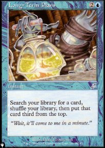 Long-Term Plans - The List