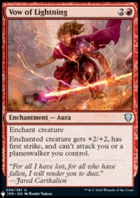 Vow of Lightning - The List
