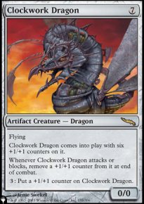 Clockwork Dragon - The List