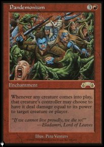 Pandemonium - The List