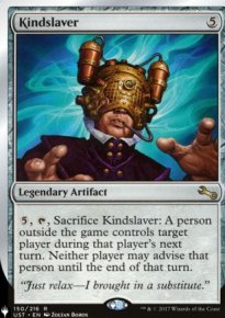 Kindslaver - The List