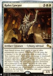 Rules Lawyer - The List