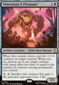 Dimension X Pizzasaur - Teenage Mutant Ninja Turtles Eternal Legal