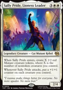 Sally Pride, Lioness Leader - Teenage Mutant Ninja Turtles