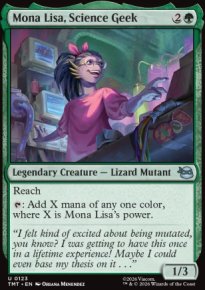 Mona Lisa, Science Geek - Teenage Mutant Ninja Turtles