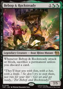 Bebop & Rocksteady - Teenage Mutant Ninja Turtles