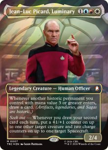 Jean-Luc Picard, Luminary - Star Trek Commander Decks