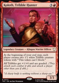 Koloth, Tribble Hunter - Star Trek Commander Decks