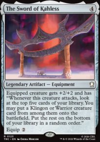 The Sword of Kahless - Star Trek Commander Decks