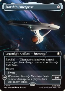 Starship Enterprise - Star Trek Commander Decks