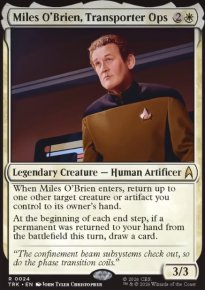 Miles O'Brien, Transporter Ops - Star Trek