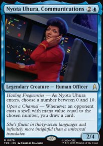 Nyota Uhura, Communications - Star Trek