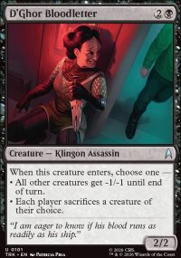 D'Ghor Bloodletter - Star Trek