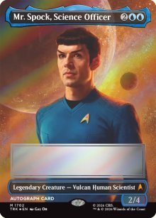 Mr. Spock, Science Officer - Star Trek