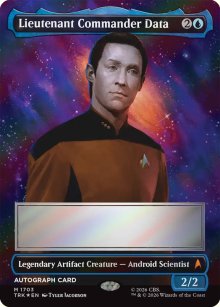 Lieutenant Commander Data - Star Trek