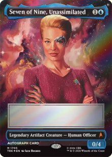 Seven of Nine, Unassimilated - Star Trek