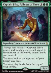 Captain Pike, Fullness of Time - Star Trek