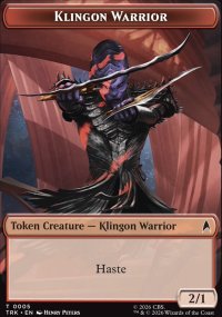 Klingon Warrior - Star Trek