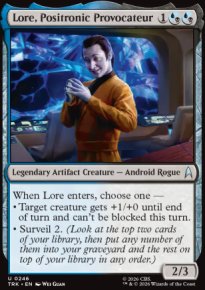 Lore, Positronic Provocateur - Star Trek
